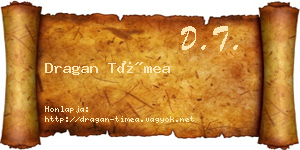 Dragan Tímea névjegykártya